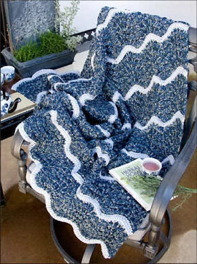 Afghan Variegations Varigated Crochet Patterns Annie's Attic Kim Guzman