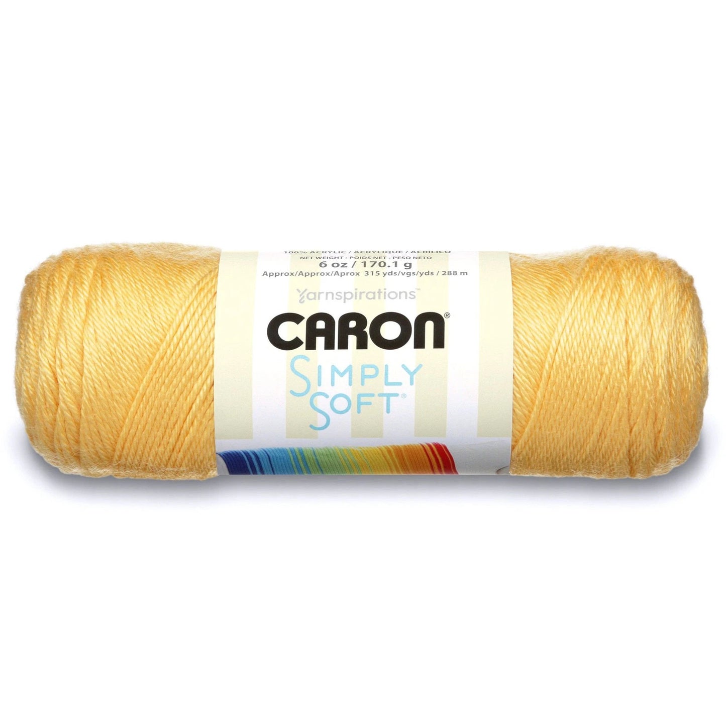 Caron Simply Soft Yarn - Baby Sunshine