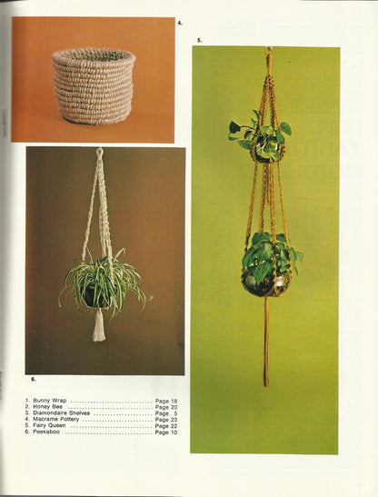 Macrame Ala Carte - Vintage Pattern Booklet
