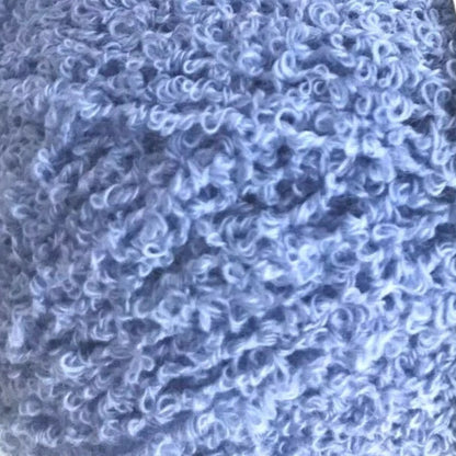 Two balls of blue yarn with a 'phililar' label on a white background