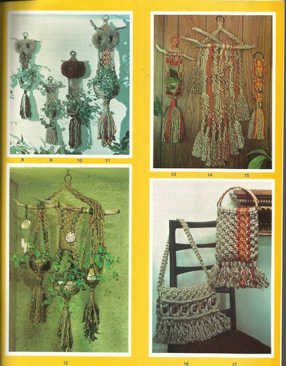 Macrame Tricks & Treats - Vintage Pattern Instruction Book
