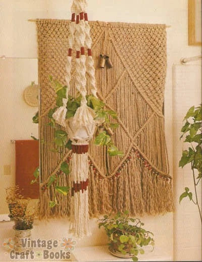 Macrame Artistry Leisure Time Vintage Instruction Book