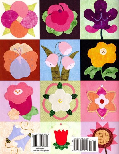 24 Blossom Blocks to Applique - Trice Boerens Quilting Pattern Book