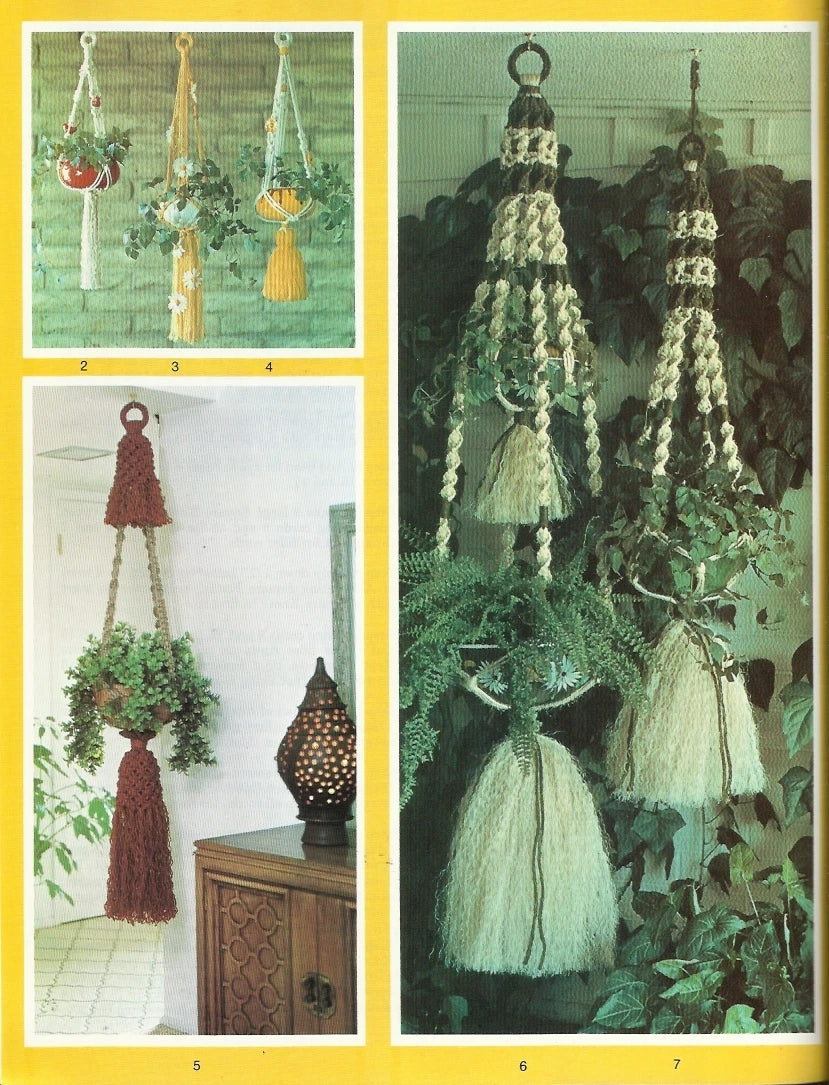 Macrame Tricks & Treats - Vintage Pattern Instruction Book
