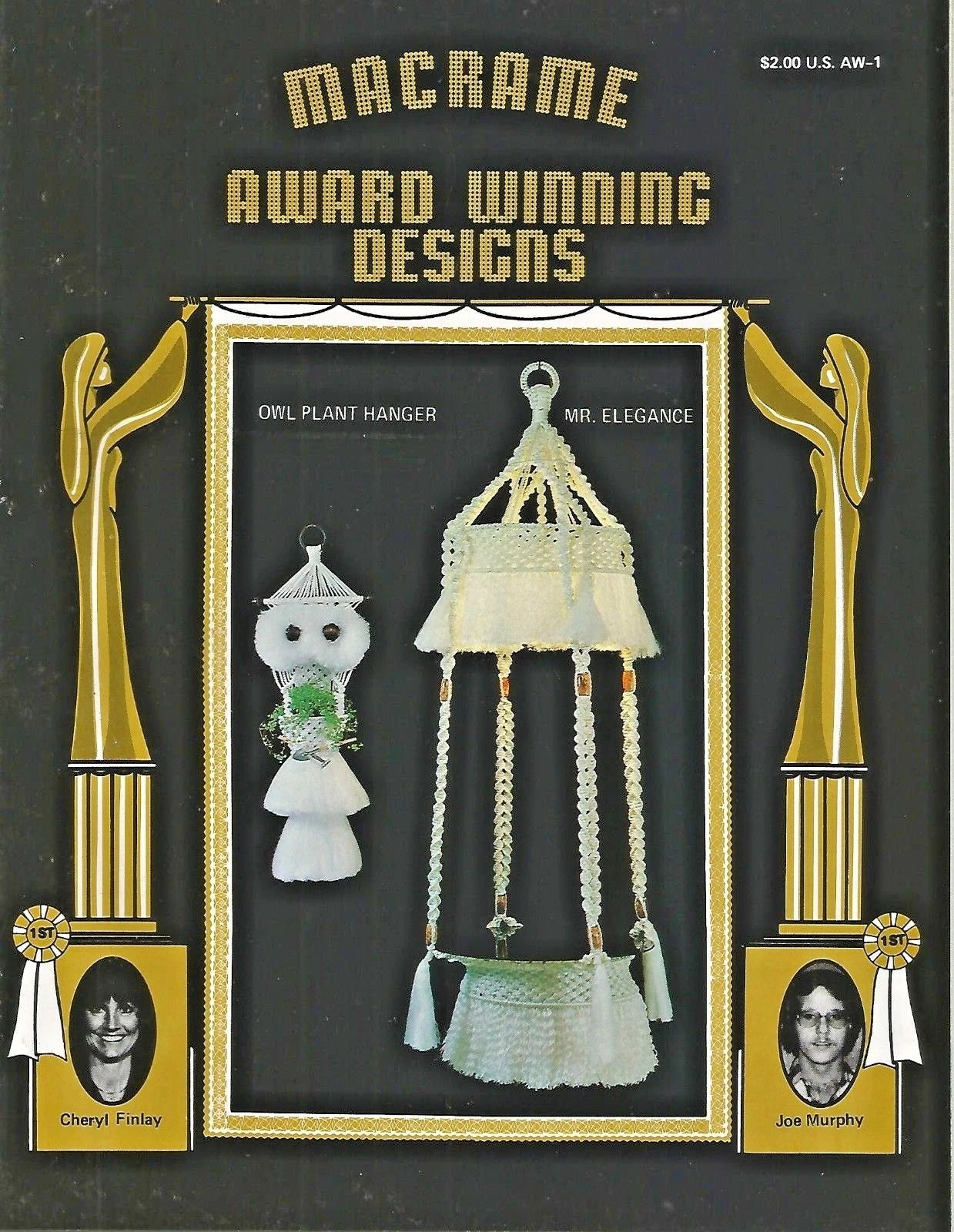 Macrame Award Winning Designs Vintage Pattern Booklet