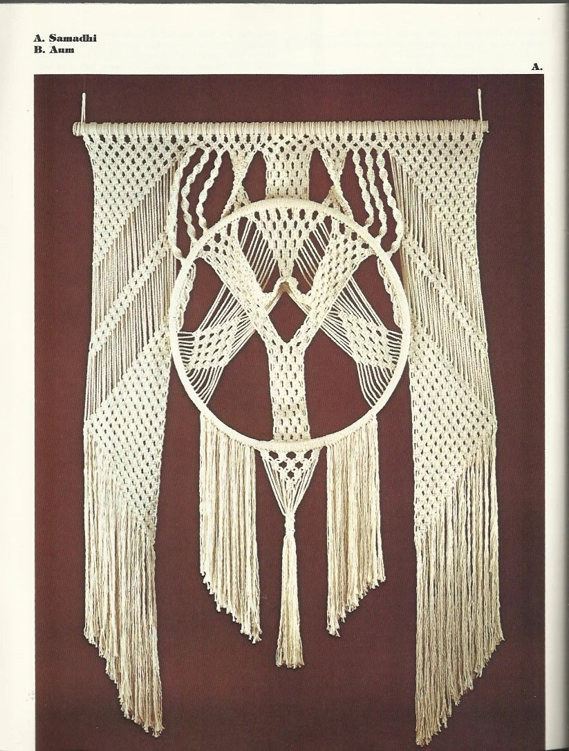 Magnificence in Macrame Turk's Head Series Vintage Pattern Instruction Book
