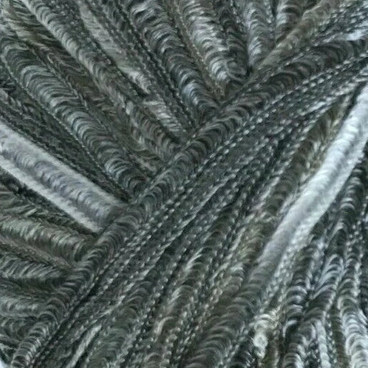 Close-up of textured gray fabric with a subtle pattern