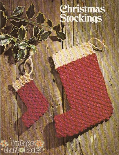 Macrame Christmas Magic - Wanda Hahn Vintage Pattern Book
