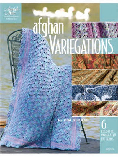 Afghan Variegations Varigated Crochet Patterns Annie's Attic Kim Guzman
