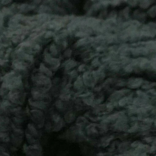Dark green yarn ball with 'Ella Rae Pebbly' label on a white background