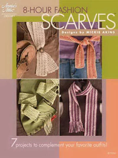 8 - Hour Fashion Scarves by Mickie Akins