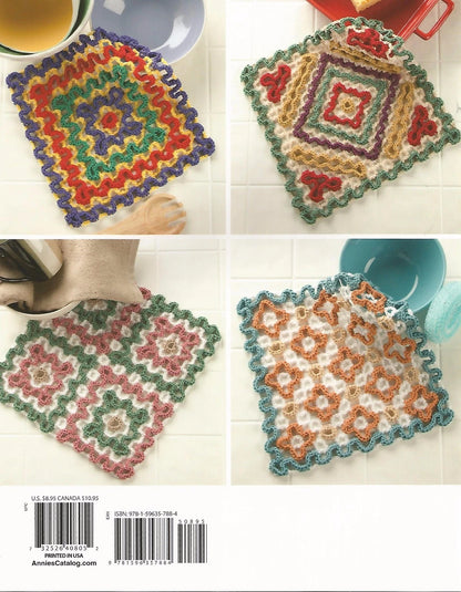 Wiggly Crochet Dishcloths - Susan Lowman Crochet Patterns