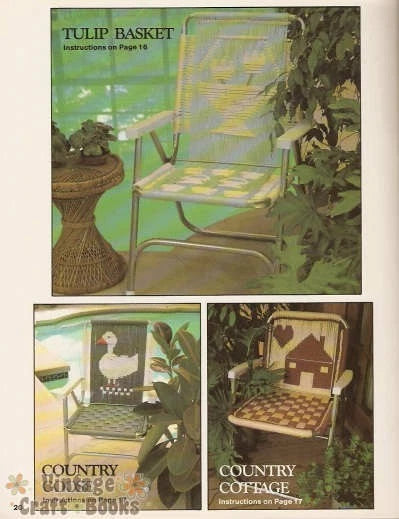 Country Comfort in Macrame Chairs - Karen Andriths