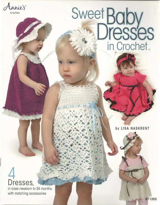 Sweet Baby Dresses in Crochet - Lisa Naskrent Book