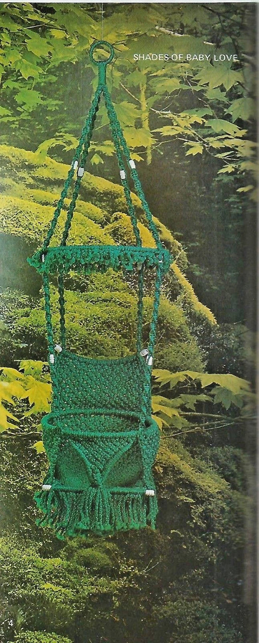 Macrame Award Winning Designs Vintage Pattern Booklet