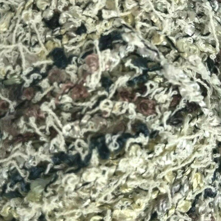 Close-up of a textured material with a mix of colors