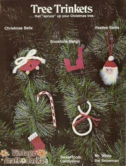 Macrame Christmas Magic - Wanda Hahn Vintage Pattern Book