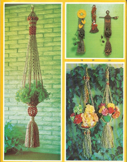 Macrame Tricks & Treats - Vintage Pattern Instruction Book