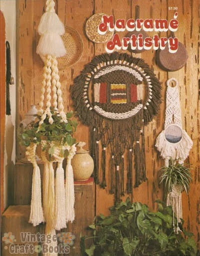 Macrame Artistry Leisure Time Vintage Instruction Book