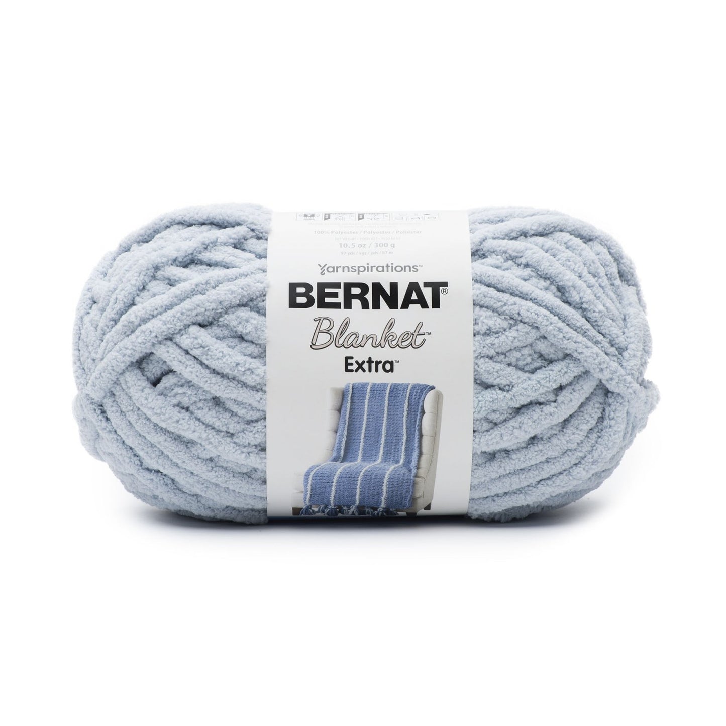 Bernat Blanket Extra Yarn - Softened Blue 300g