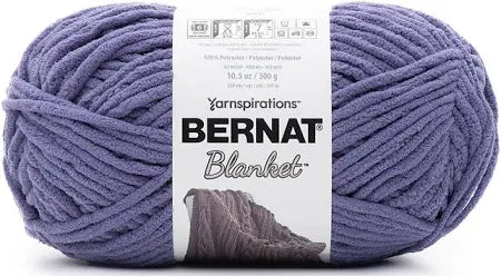 Bernat Blanket Yarn Skein - Dusk Blue 300g