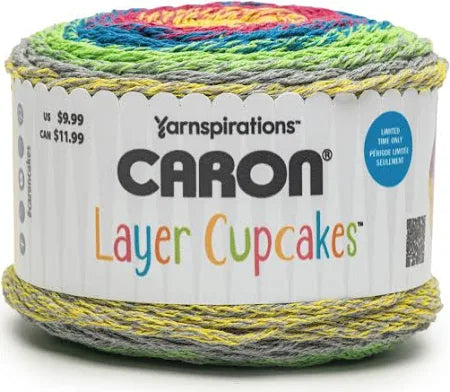 Caron Layer Cupcakes Yarn - Sunshiny Day