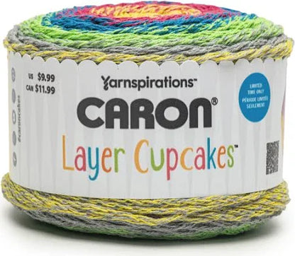 Caron Layer Cupcakes Yarn - Sunshiny Day
