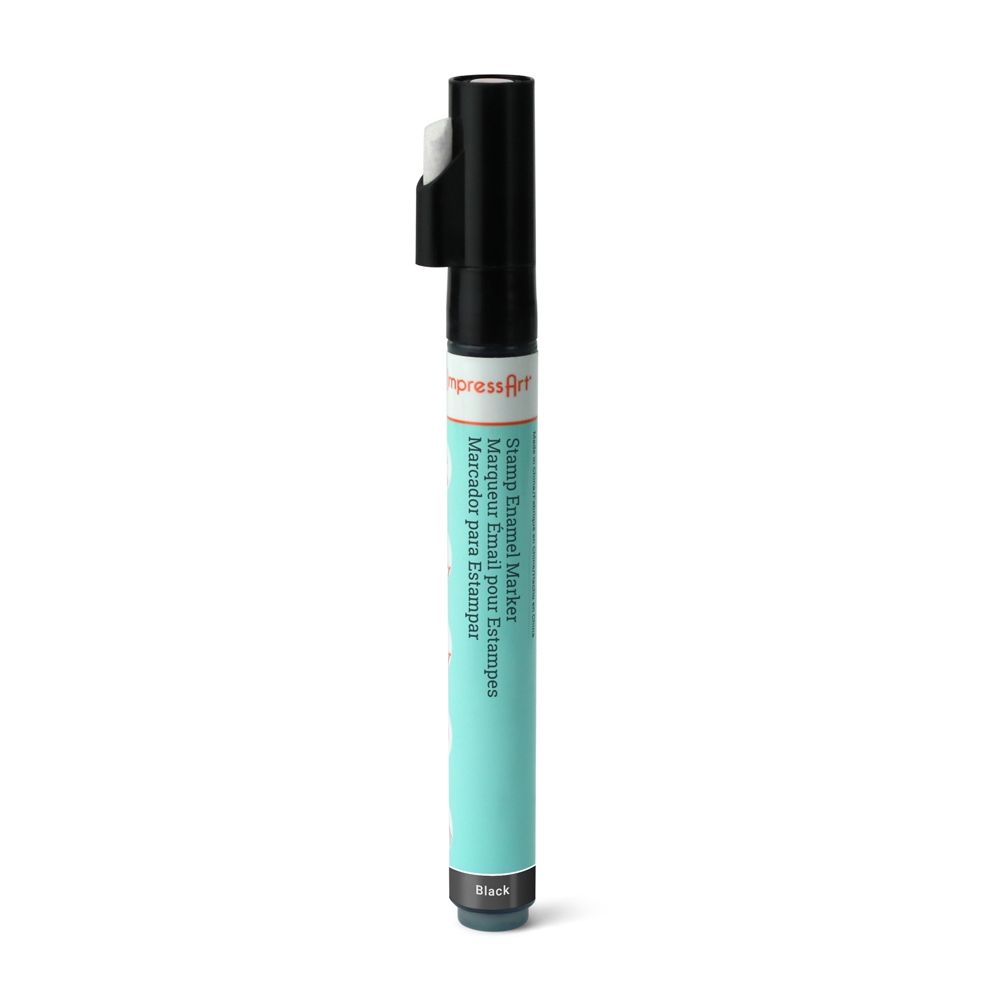Teal nail polish with black cap on a white background